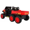 Dětské elektrické auto Farmer Truck | 4x35W | červená  sklápěcí korba | EVA kola | osvětlení | transportní rukojeť