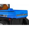 Dětské elektrické auto Farmer Truck | 4x35W | modrá  sklápěcí korba | EVA kola | osvětlení | transportní rukojeť