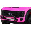 Dětský elektrický Ford Super Duty | 180W | růžová  Nosnost až 60kg | 2 místa | EVA kola | dálkové ovládání