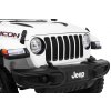 Elektrické auto pro děti Jeep Wrangler Rubicon | bílá  EVA kola | LED světla | 180W výkon