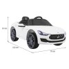 Maserati Ghibli | dětské elektrické auto | 7Ah bílá