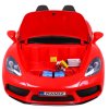 Sportovní auto Perfecta | nafukovací kola |červená