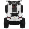 Dětská elektrická čtyřkolka ATV (dálkový ovladač) | 2x45W | bílá  12V 7Ah | EVA kola | dálkový ovladač