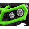 Dětská elektrická čtyřkolka ATV (bez ovladače) | 2x45W | černá-zelená  12V 7Ah | EVA kola