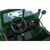 Džíp Willys 4x4 XXL | třímístný | 24V | zelená  ARMÁDNÍ JEEP | EVA KOLA | BLUETOOTH | 4X4 | 360W | 3 děti