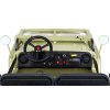 Džíp Willys 4x4 XXL | třímístný | 12V | písková  12V 14Ah | 180W | EVA kola | Bluetooth | 3 děti