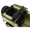 Džíp Willys 4x4 XXL | třímístný | 12V | písková  12V 14Ah | 180W | EVA kola | Bluetooth | 3 děti