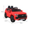 Elektrické autíčko | Chevrolet Tahoe | červená  licencovaná verze | vhodné pro děti od 1 roku + Řidičský průkaz + Pexeso