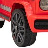 Dětské elektrické autíčko Mercedes G63 | 2x25W | červená  EVA kola | přehrávání hudby | dálkový ovladač