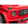 Dětské elektrické autíčko Mercedes G63 | 2x25W | červená  EVA kola | přehrávání hudby | dálkový ovladač
