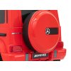 Dětské elektrické autíčko Mercedes G63 | 2x25W | červená  EVA kola | přehrávání hudby | dálkový ovladač