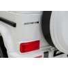 Dětské elektrické autíčko Mercedes G63 | 2x25W | bílá  EVA kola | přehrávání hudby | dálkový ovladač