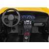 Sportovní auto Perfecta | nafukovací kola |žlutá