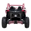 Dětská buggy CAN-AM Maverick XXL 4x200W - růžová