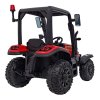 Elektrický traktor s valníkem pro děti BLAST 206 | 2x200W | červená  EVA kola | valník v ceně