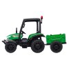 Elektrický traktor s valníkem pro děti BLAST 206 | 2x200W | zelená  EVA kola | valník v ceně