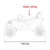 Buggy CAN-AM Maverick | 4x200W | 5Ah modrá
