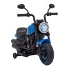 Dětský elektrický chopper motorka FASTER | modrá  FM rádio, vstup na SD karty, USB, indikátor stavu baterie