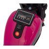 Dětský elektrický chopper motorka FASTER | růžová  FM rádio, vstup na SD karty, USB, indikátor stavu baterie