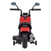 Dětský elektrický chopper motorka FASTER | červená  FM rádio, vstup na SD karty, USB, indikátor stavu baterie