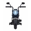 Dětský elektrický chopper motorka FASTER | bílá  FM rádio, vstup na SD karty, USB, indikátor stavu baterie