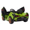 Dětské sportovní autíčko Lamborghini SIAN | zelená  dálkový ovladač | EVA kola | 106W | BLUETOOTH, USB
