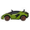 Dětské sportovní autíčko Lamborghini SIAN | zelená  dálkový ovladač | EVA kola | 106W | BLUETOOTH, USB