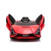 Dětské sportovní autíčko Lamborghini SIAN | červená  dálkový ovladač | EVA kola | 106W | BLUETOOTH, USB