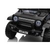 Dětské elektrické terénní autíčko OFF ROAD 4x4 | 4x35W | černá  tereňák | EVA kola | 140W výkon | startování klíčem