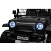 Dětské elektrické terénní autíčko OFF ROAD 4x4 | 4x35W | černá  tereňák | EVA kola | 140W výkon | startování klíčem