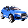 Audi Q7 | nový model | 2x45W modrá metalíza  včetně dálkového ovladače