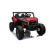 Buggy UTV X3 XXL | 4x200W | 24V 9Ah | červená  EVA kola | odpružení | 800W
