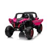 Dětská elektrická buggy UTV-MX 2000N | 4x75W | růžová  EVA kola | 2 baterie 12V 7Ah | 2 místa | indikátor nabití