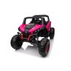 Dětská elektrická buggy UTV-MX 2000N | 4x75W | růžová  EVA kola | 2 baterie 12V 7Ah | 2 místa | indikátor nabití