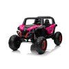 Dětská elektrická buggy UTV-MX 2000N | 4x75W | růžová  EVA kola | 2 baterie 12V 7Ah | 2 místa | indikátor nabití