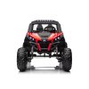 Dětská elektrická buggy UTV-MX 2000N | 4x75W | červená  EVA kola | 2 baterie 12V 7Ah | 2 místa | indikátor nabití