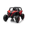 Dětská elektrická buggy UTV-MX 2000N | 4x75W | červená  EVA kola | 2 baterie 12V 7Ah | 2 místa | indikátor nabití