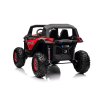 Dětská elektrická buggy UTV-MX 2000N | 4x75W | červená  EVA kola | 2 baterie 12V 7Ah | 2 místa | indikátor nabití