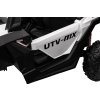 Dětská elektrická Buggy UTV-MX 2000N | 4x75W | bílá  EVA kola | 2 baterie 12V 7Ah | 2 místa | indikátor nabití