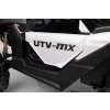 Dětská elektrická Buggy UTV-MX 2000N | 4x75W | bílá  EVA kola | 2 baterie 12V 7Ah | 2 místa | indikátor nabití