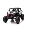 Dětská elektrická Buggy UTV-MX 2000N | 4x75W | bílá  EVA kola | 2 baterie 12V 7Ah | 2 místa | indikátor nabití