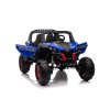 Dětská elektrická buggy UTV-MX 2000N | 4x75W | modrá  EVA kola | 2 baterie 12V 7Ah | 2 místa | indikátor nabití