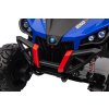 Dětská elektrická buggy UTV-MX 2000N | 4x75W | modrá  EVA kola | 2 baterie 12V 7Ah | 2 místa | indikátor nabití