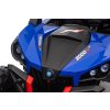 Dětská elektrická buggy UTV-MX 2000N | 4x75W | modrá  EVA kola | 2 baterie 12V 7Ah | 2 místa | indikátor nabití
