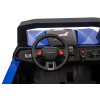 Dětská elektrická buggy UTV-MX 2000N | 4x75W | modrá  EVA kola | 2 baterie 12V 7Ah | 2 místa | indikátor nabití
