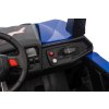 Dětská elektrická buggy UTV-MX 2000N | 4x75W | modrá  EVA kola | 2 baterie 12V 7Ah | 2 místa | indikátor nabití