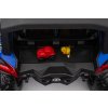 Dětská elektrická buggy UTV-MX 2000N | 4x75W | modrá  EVA kola | 2 baterie 12V 7Ah | 2 místa | indikátor nabití