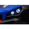 Dětská elektrická buggy UTV-MX 2000N | 4x75W | modrá  EVA kola | 2 baterie 12V 7Ah | 2 místa | indikátor nabití