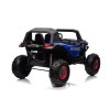 Dětská elektrická buggy UTV-MX 2000N | 4x75W | modrá  EVA kola | 2 baterie 12V 7Ah | 2 místa | indikátor nabití