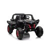 Dětská elektrická buggy UTV-MX 2000N | 4x75W | černá  EVA kola | 2 baterie 12V 7Ah | 2 místa | indikátor nabití